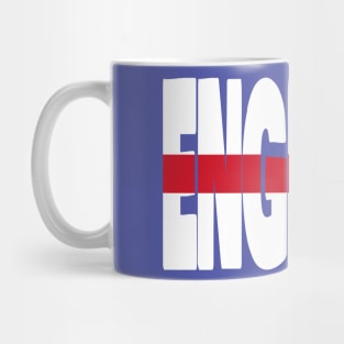 England flag stencil Mug